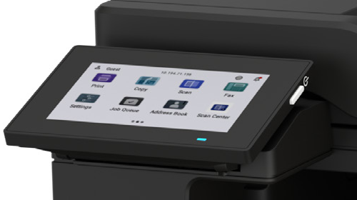 Xerox® XC2432 tiltable 4.3-inch colour touchscreen